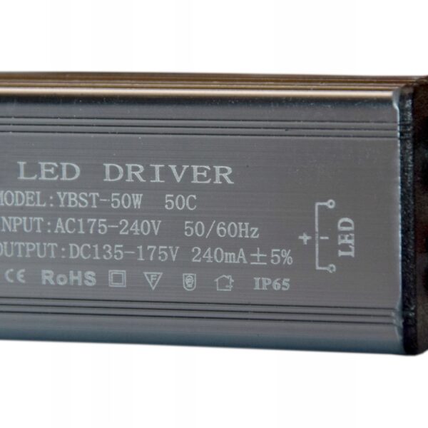 Zasilacz Driver 50W Do Lamp i Halogenów LED