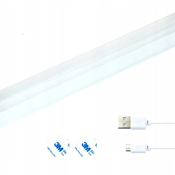 Lampa LED warsztatowa 52cm bezprzewodowa na magnes