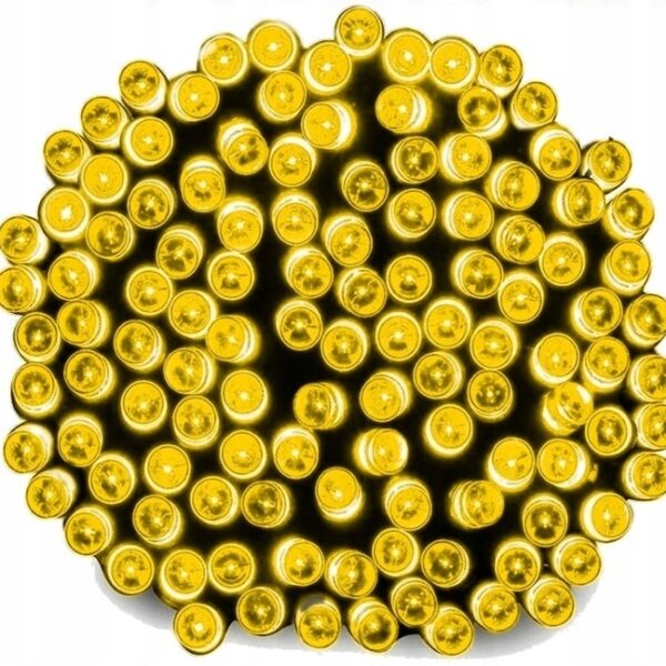 LAMPKI CHOINKOWE 300 LED ŻÓŁTE 22M