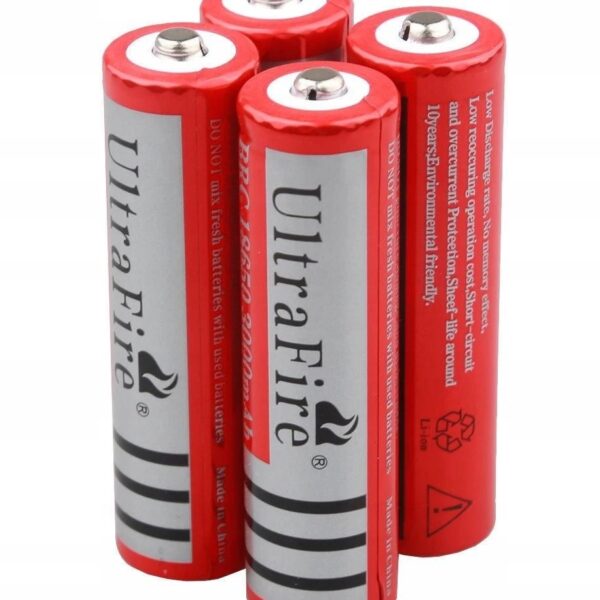 Akumulator 18650 6800 mAh 3,7V Li-Ion  zestaw 4 sztuki