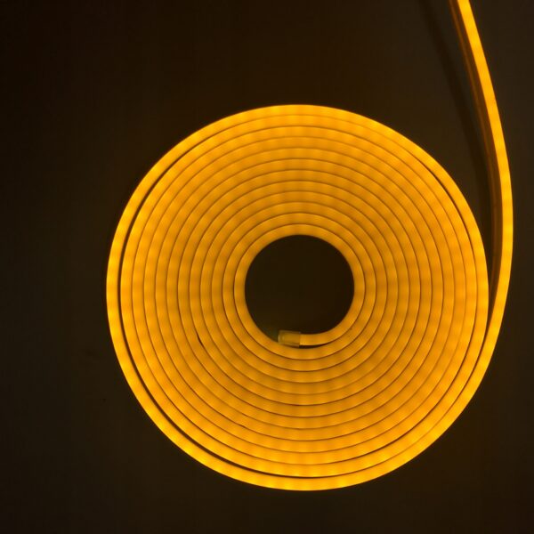Zestaw Neon LED Flex Żółty 5 m 12V + Zasilacz