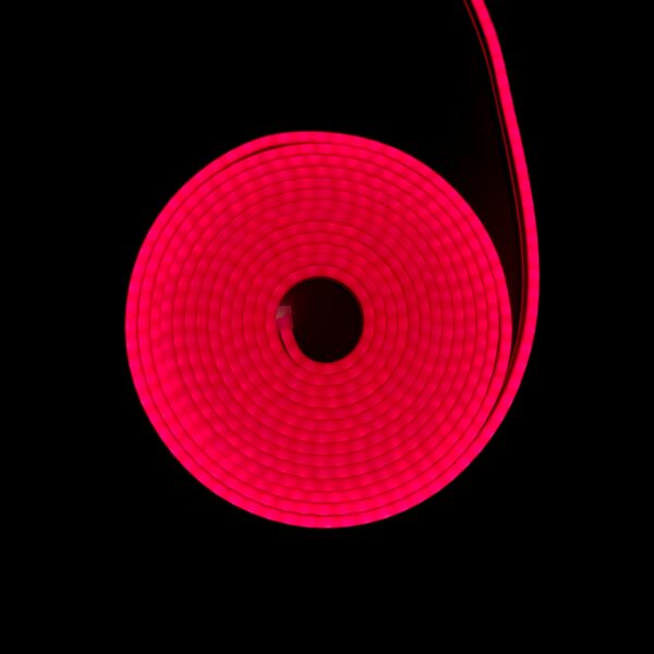 Zestaw Neon LED Flex Różowy 5 m 12V + Zasilacz