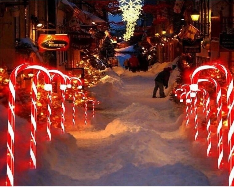 Laski Świętego Mikołaja LED 53 cm 5 szt. ozdoba świąteczna - obrazek 10