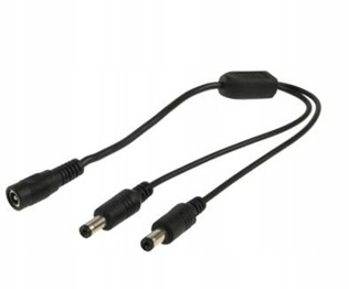 Rozdzielacz DC do Taśm LED 12V/24V – 1x Żeńskie + 2x Męskie