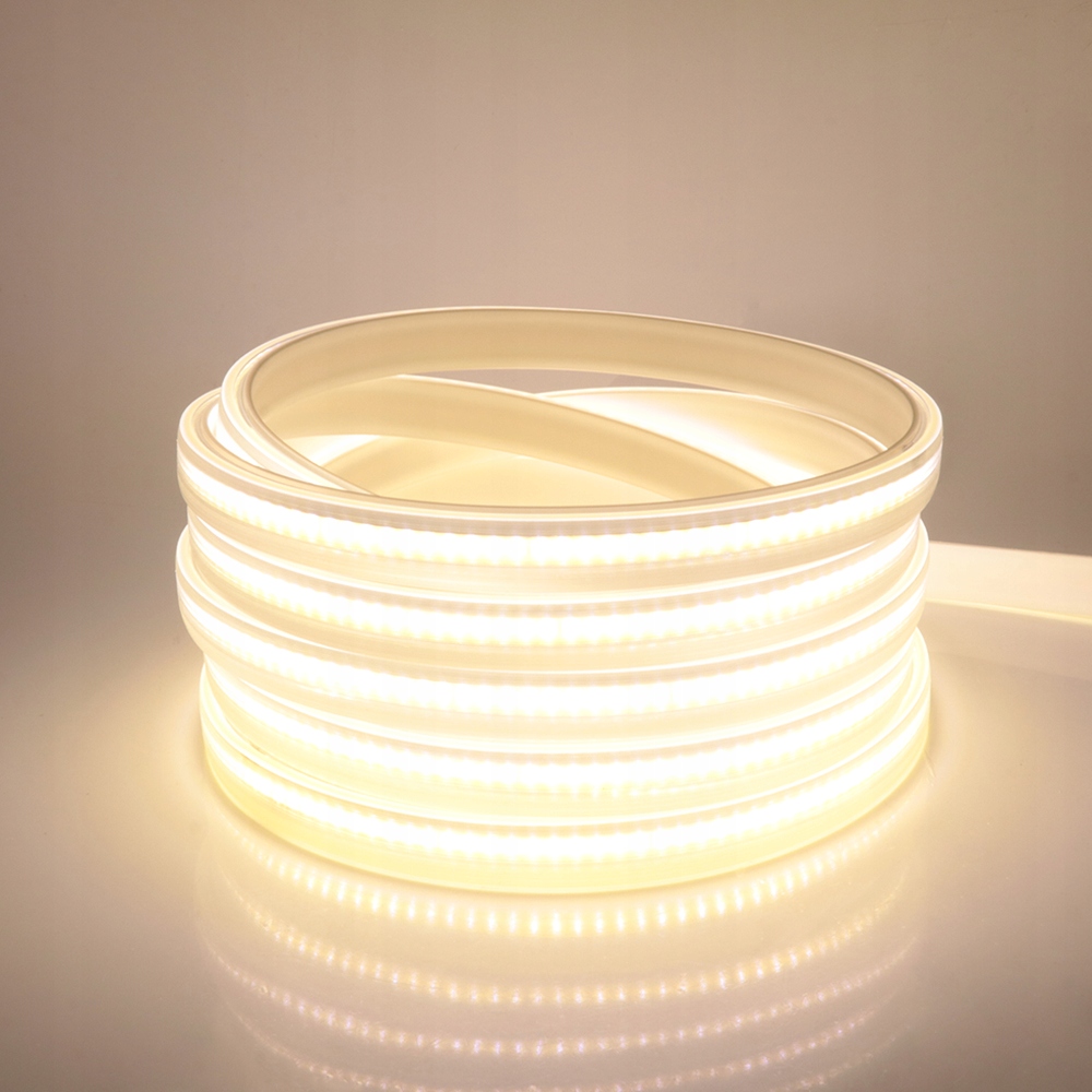 Taśma LED 24V COB zimna IP67 cięcie co 5 cm wodoodporna - obrazek 8