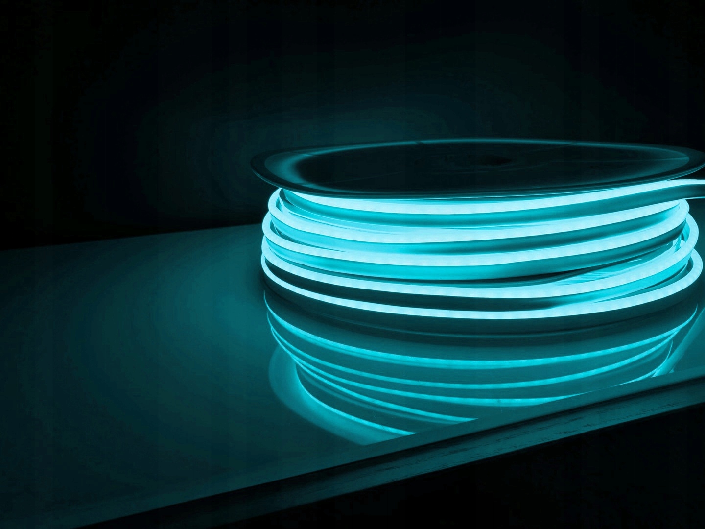 Neon LED Flex 12V Ice Blue cięta co 2,5 cm - obrazek 2