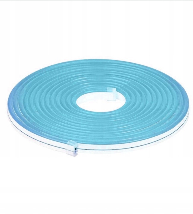 Neon LED Flex 12V Ice Blue cięta co 2,5 cm - obrazek 7