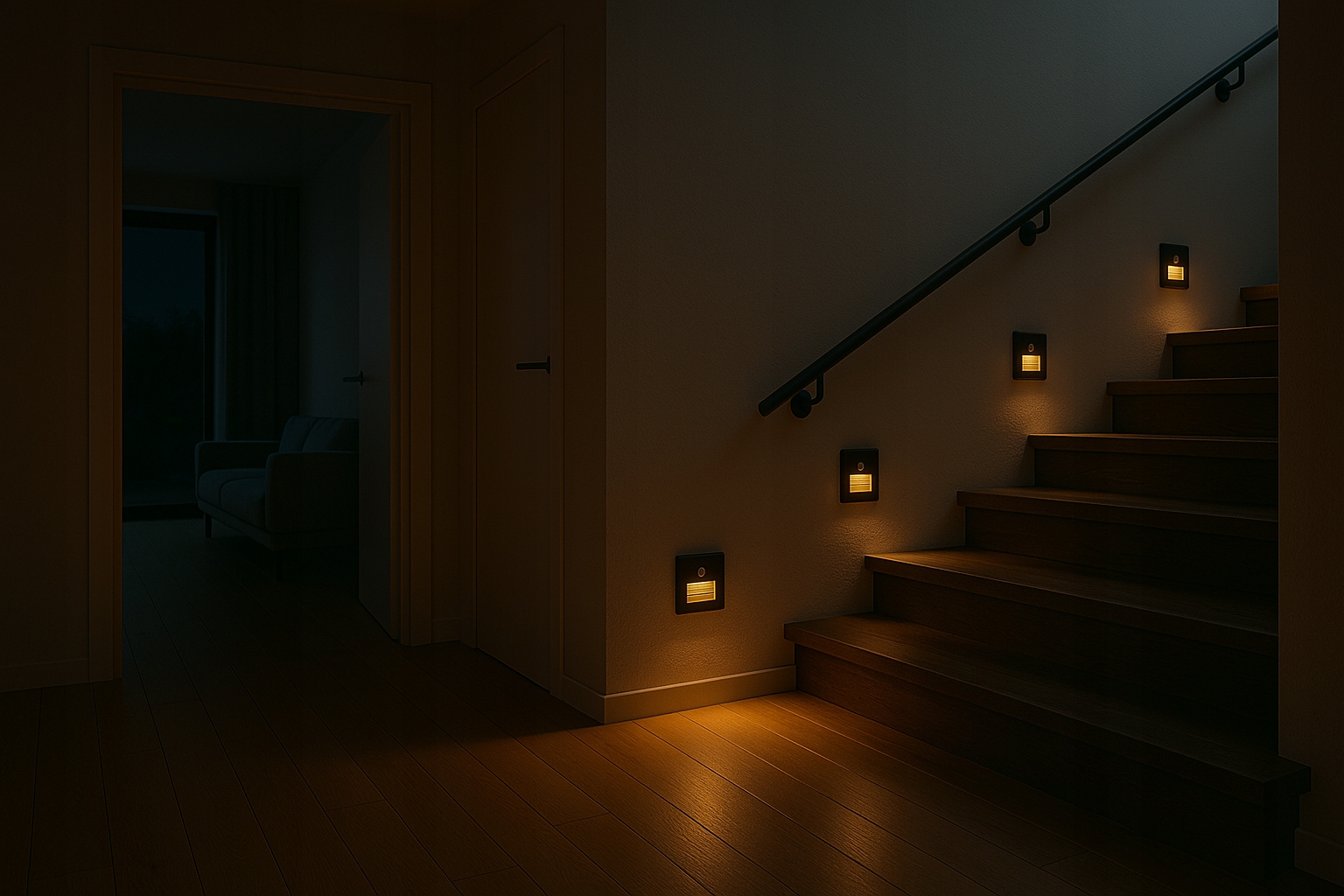 Nowoczesna lampa ścienna LED 3W biała ciepła 3000K - obrazek 13