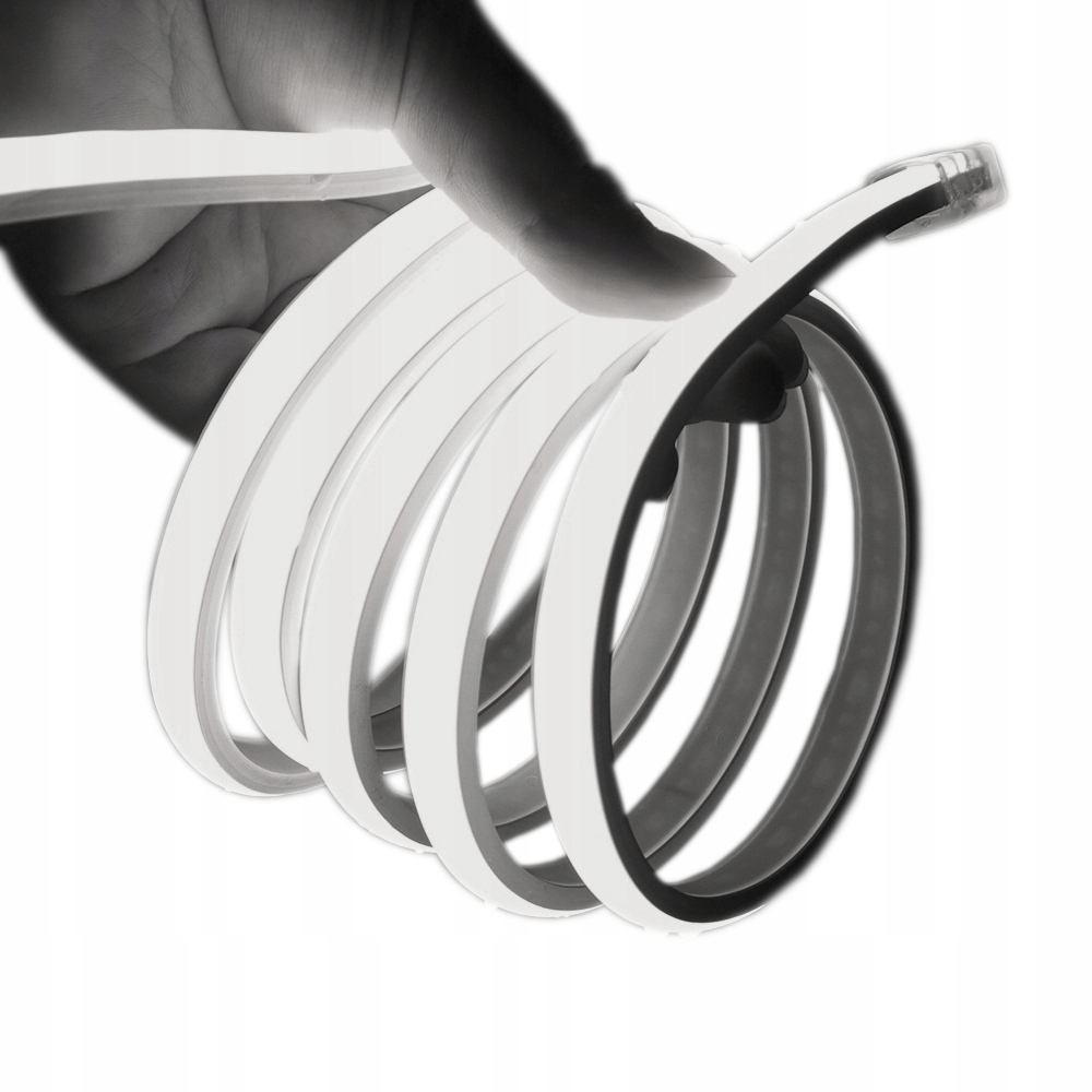 Neon LED 2835 230V 10W Biały Zimny Cięcie co 10 cm 240 LED