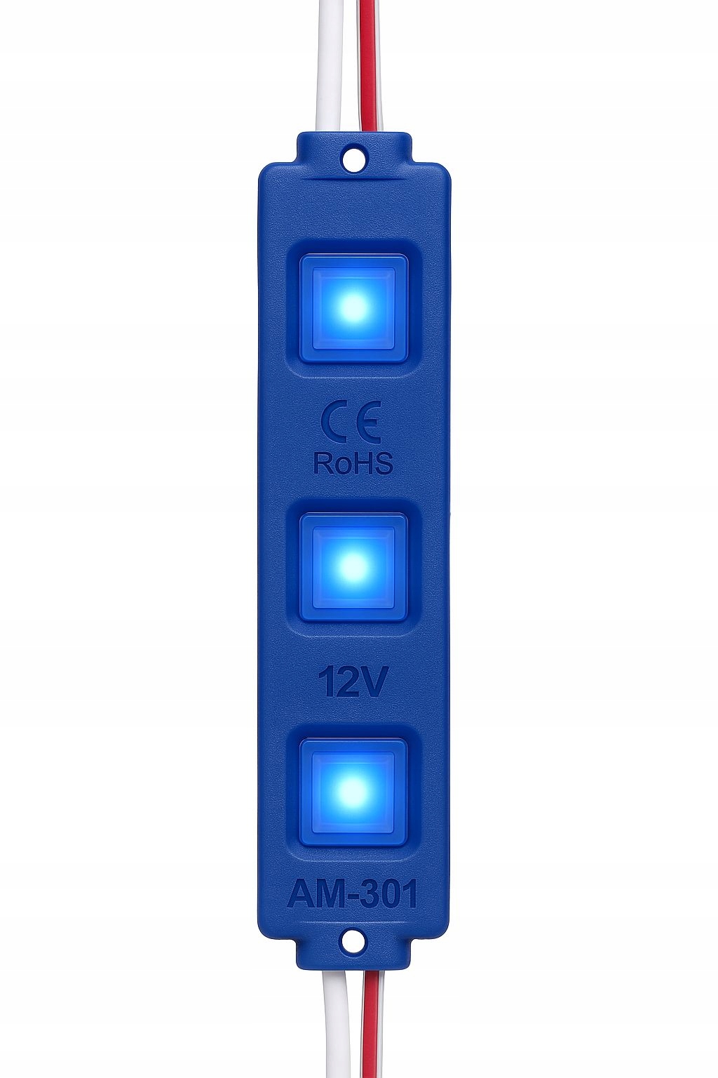 Moduł LED SMD 12V Niebieski Punktowy 0,5W IP67 - obrazek 3