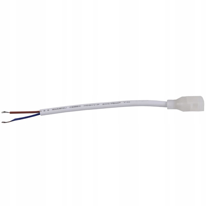 Taśma LED 2835 230V 12W Biała Ciepła Cięta co 10 cm IP67 - obrazek 15