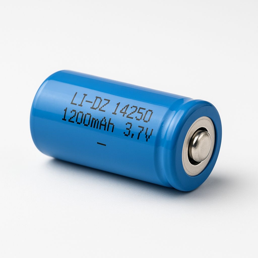 Akumulator 14250 Li-Ion 1200mAh 3,7V – Bateria do Latarki - obrazek 2