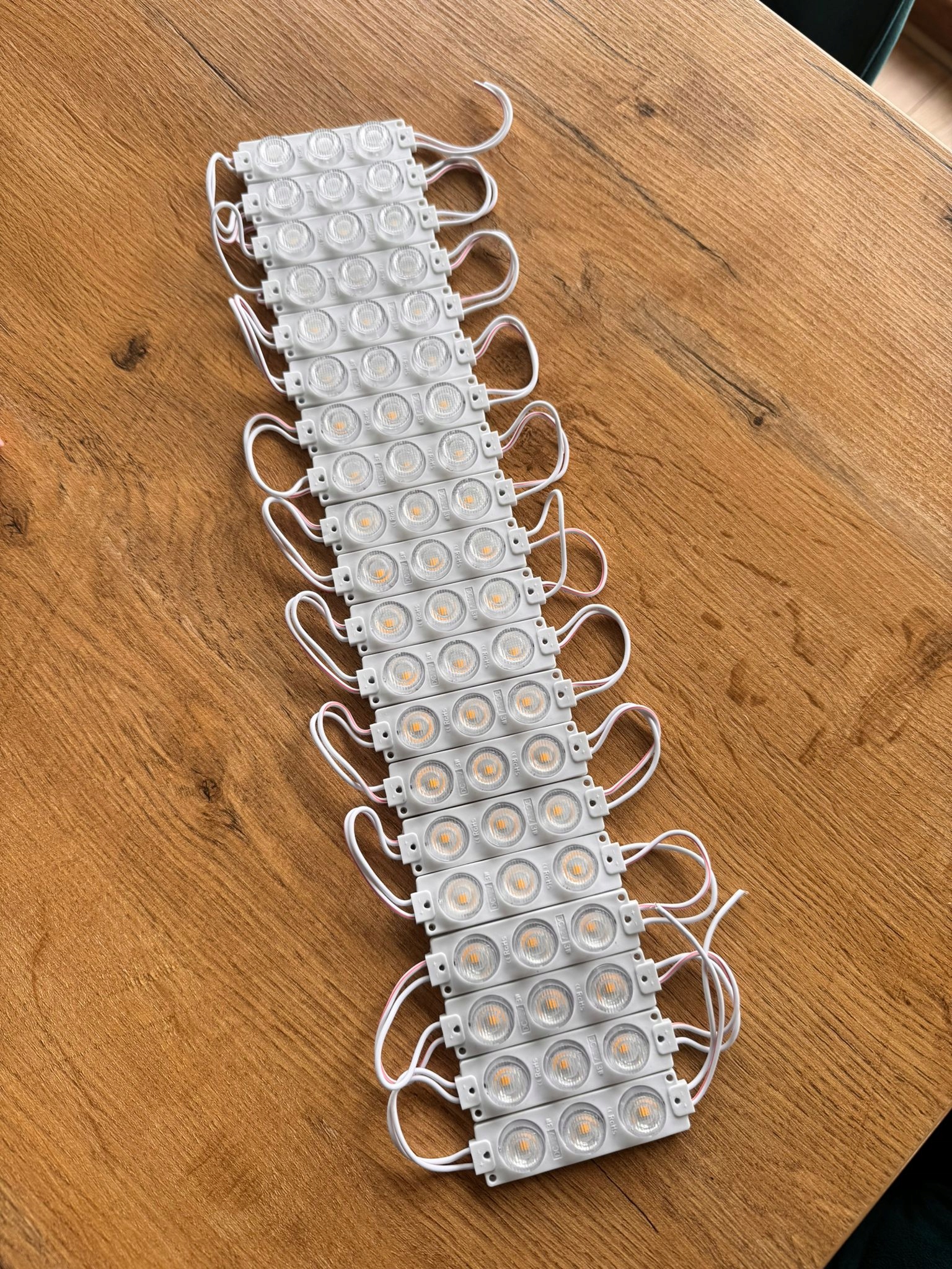 Moduł LED SMD 12V Punktowy IP65 3W Ciepły - obrazek 2