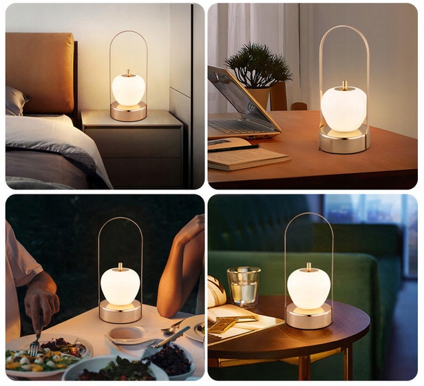 Dotykowa Lampka Nocna LED 7W – 3 Barwy Światła z Regulacją - obrazek 9