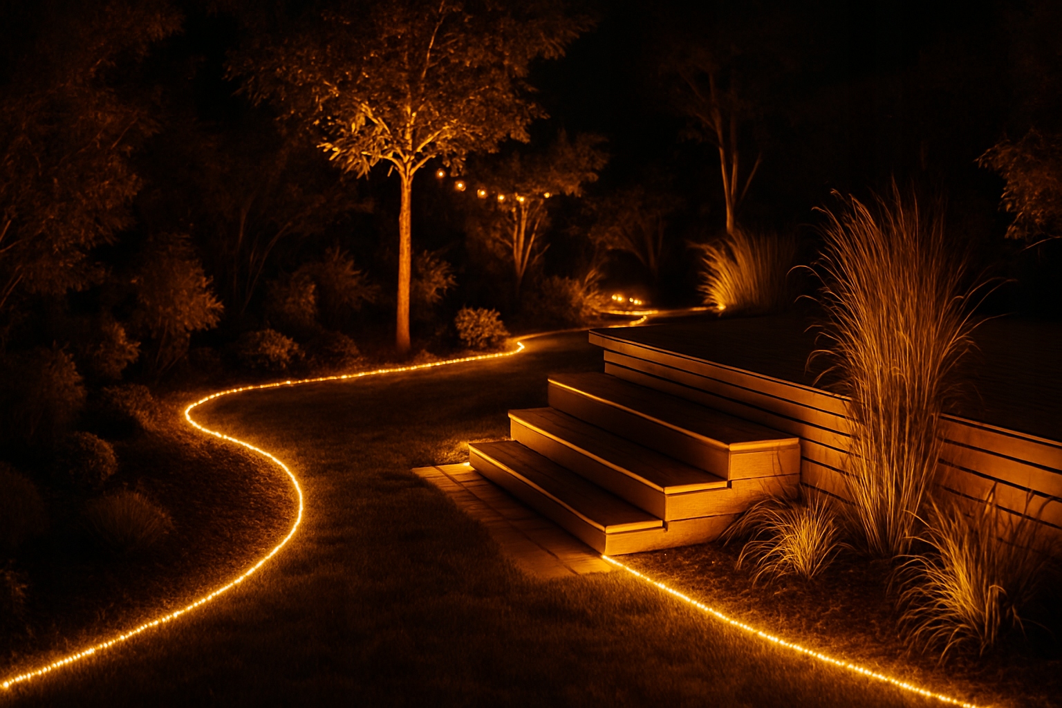 Taśma LED Żółta 2835 230V 10W IP67 Złota Cięta Co 10cm - obrazek 6