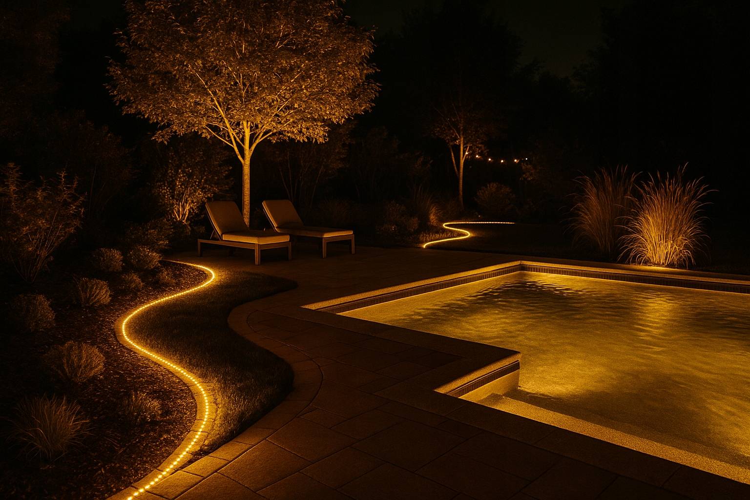 Taśma LED Żółta 2835 230V 10W IP67 Złota Cięta Co 10cm - obrazek 7