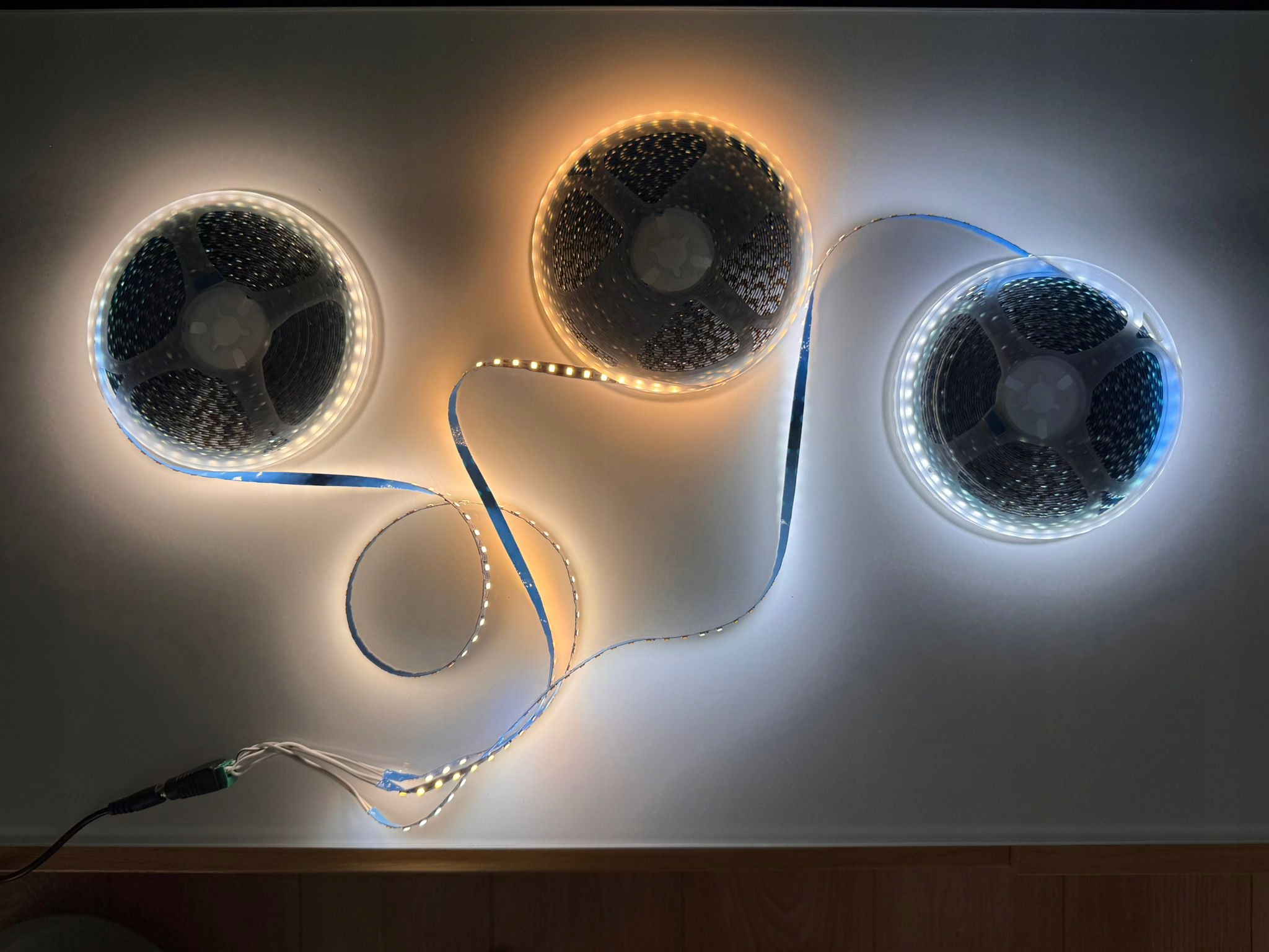 Taśma LED 12V 2835 S-Shape 10m Biała Neutralna 4000K - obrazek 5