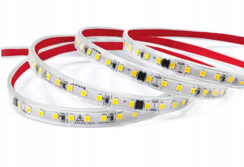 Taśma LED 2835 24V IP68 Zimna 6000K cięta co 5 cm