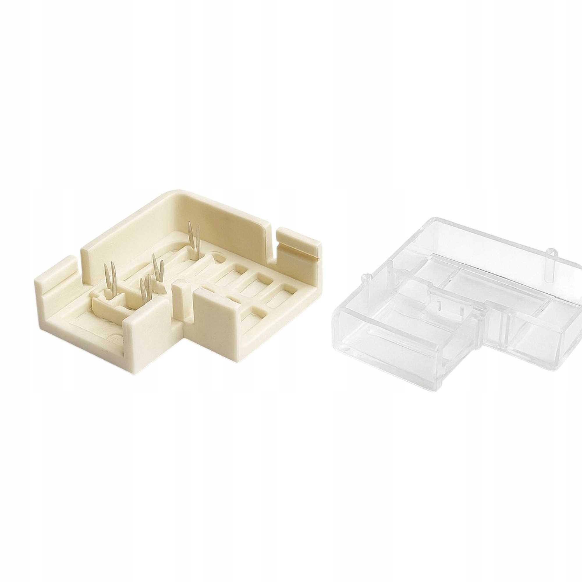 Złączka kątowa LED COB 10mm 230V – narożnik 90°