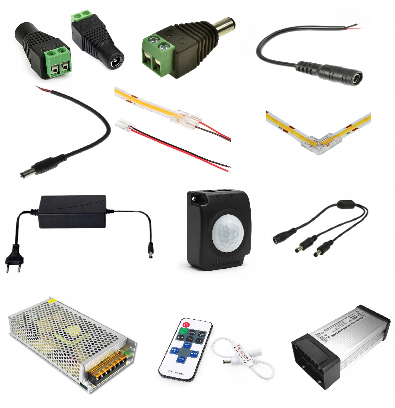 Taśma LED 12V 2835 S-Shape 10m Czerwona – elastyczna 8W/m - obrazek 16