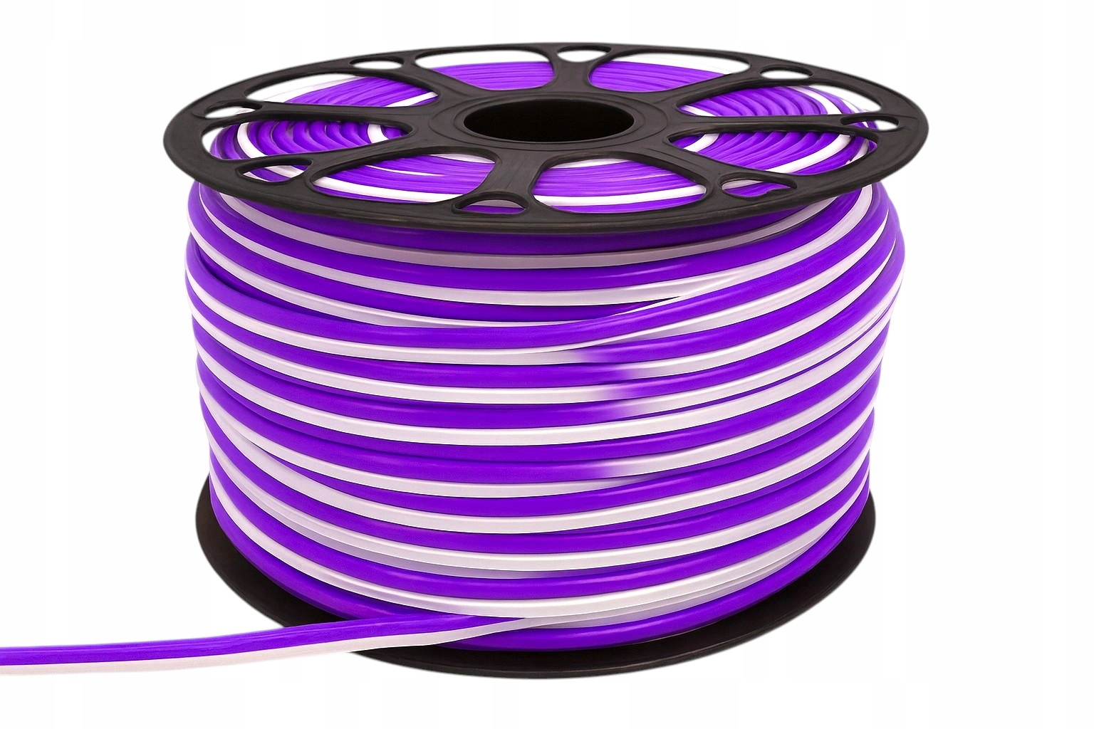 Neon Frez Fioletowy 6mm silikonowa osłona LED do napisów Zig Zag