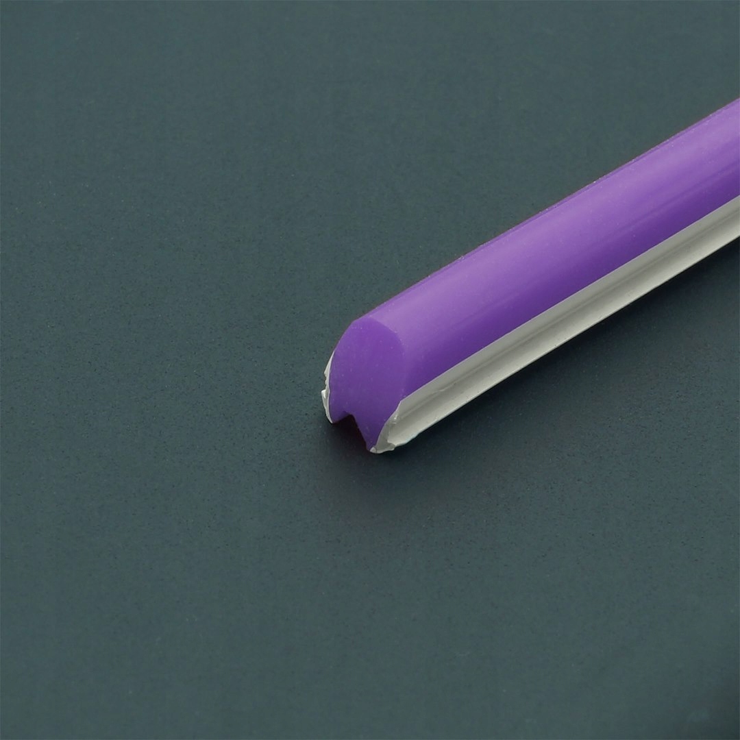 Neon Frez Fioletowy 6mm silikonowa osłona LED do napisów Zig Zag - obrazek 3