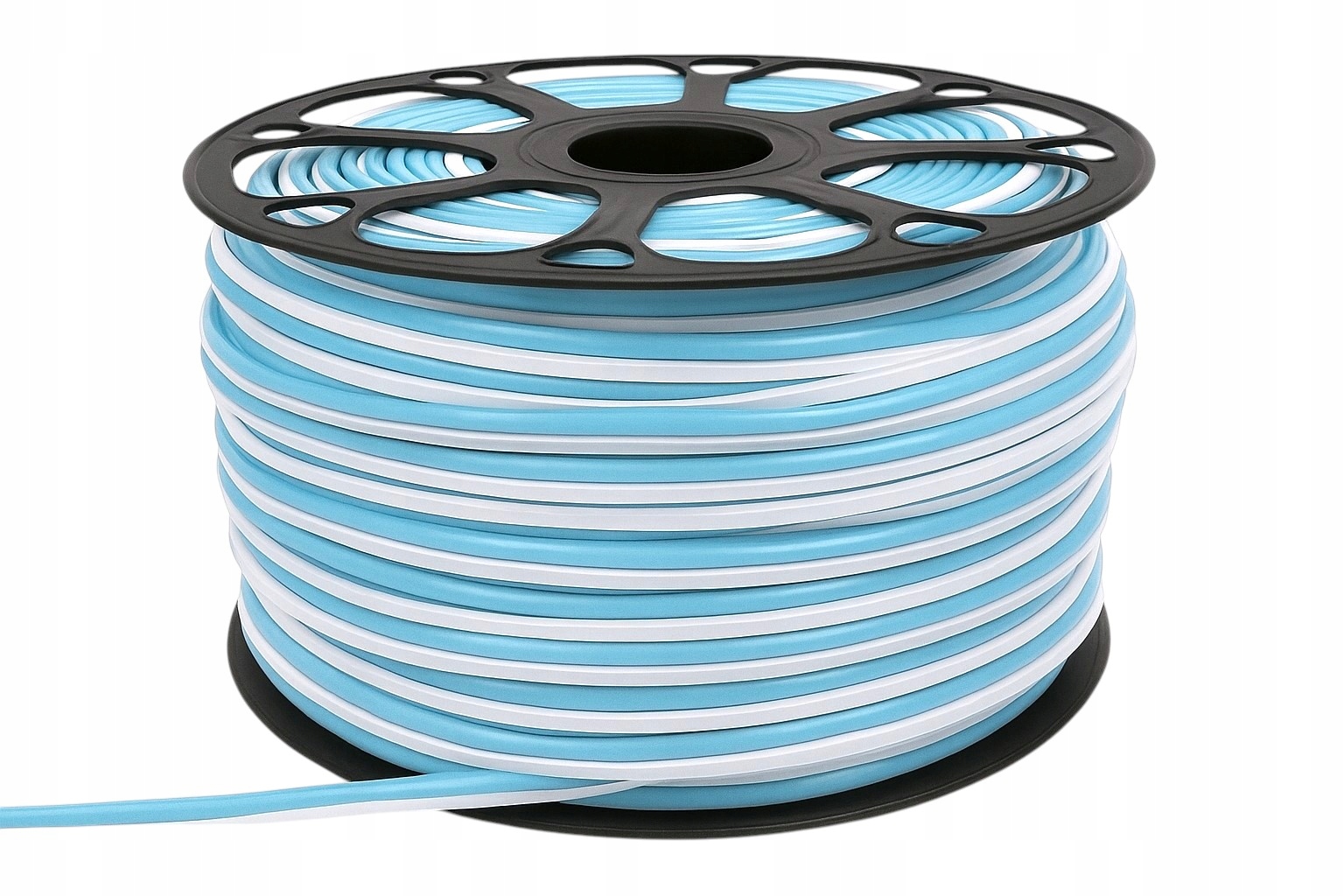 Neon Frez 6mm Ice Blue Lodowy – osłona silikonowa LED 9x8mm - obrazek 2