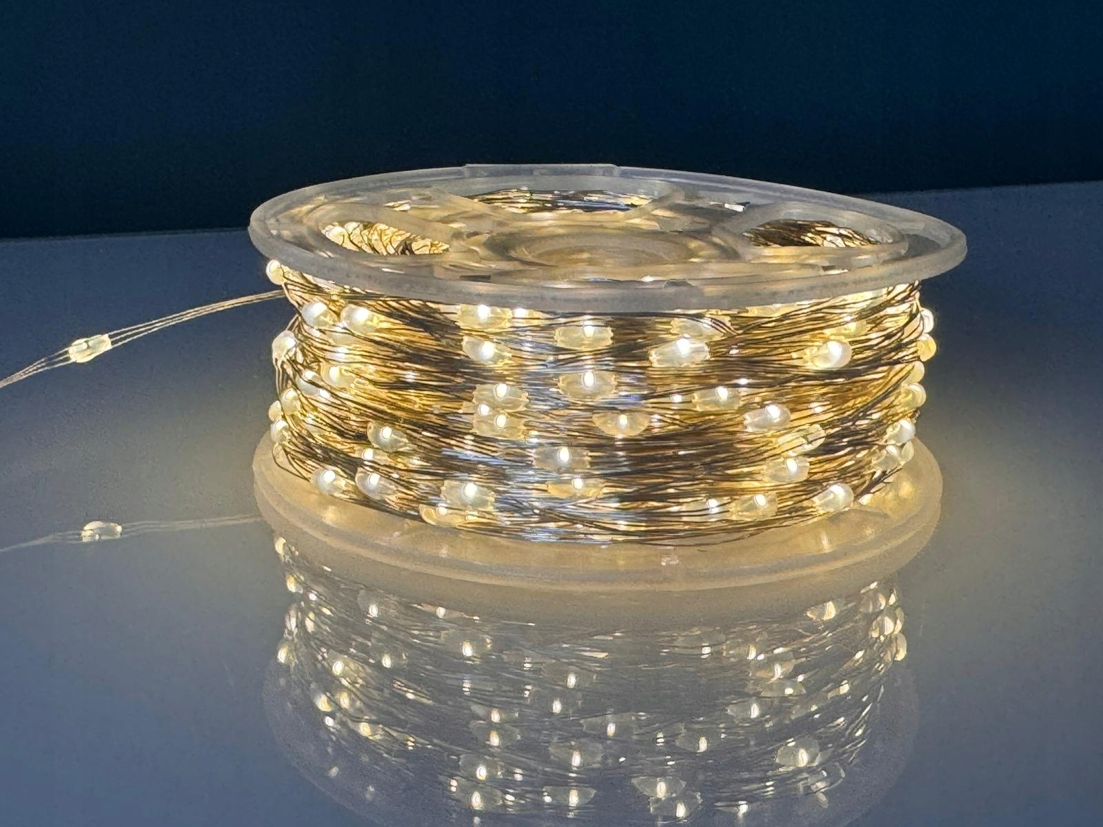 Lampki choinkowe 1000 LED mikro drucik 100 m IP65 - obrazek 6