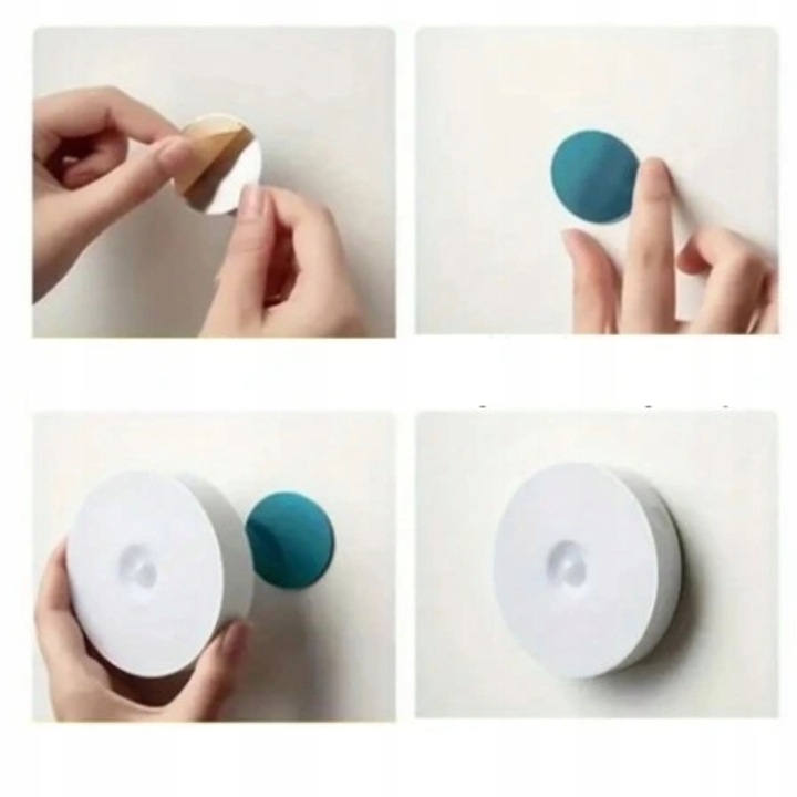 Lampka nocna LED z czujnikiem ruchu i zmierzchu USB 2w1 - obrazek 6