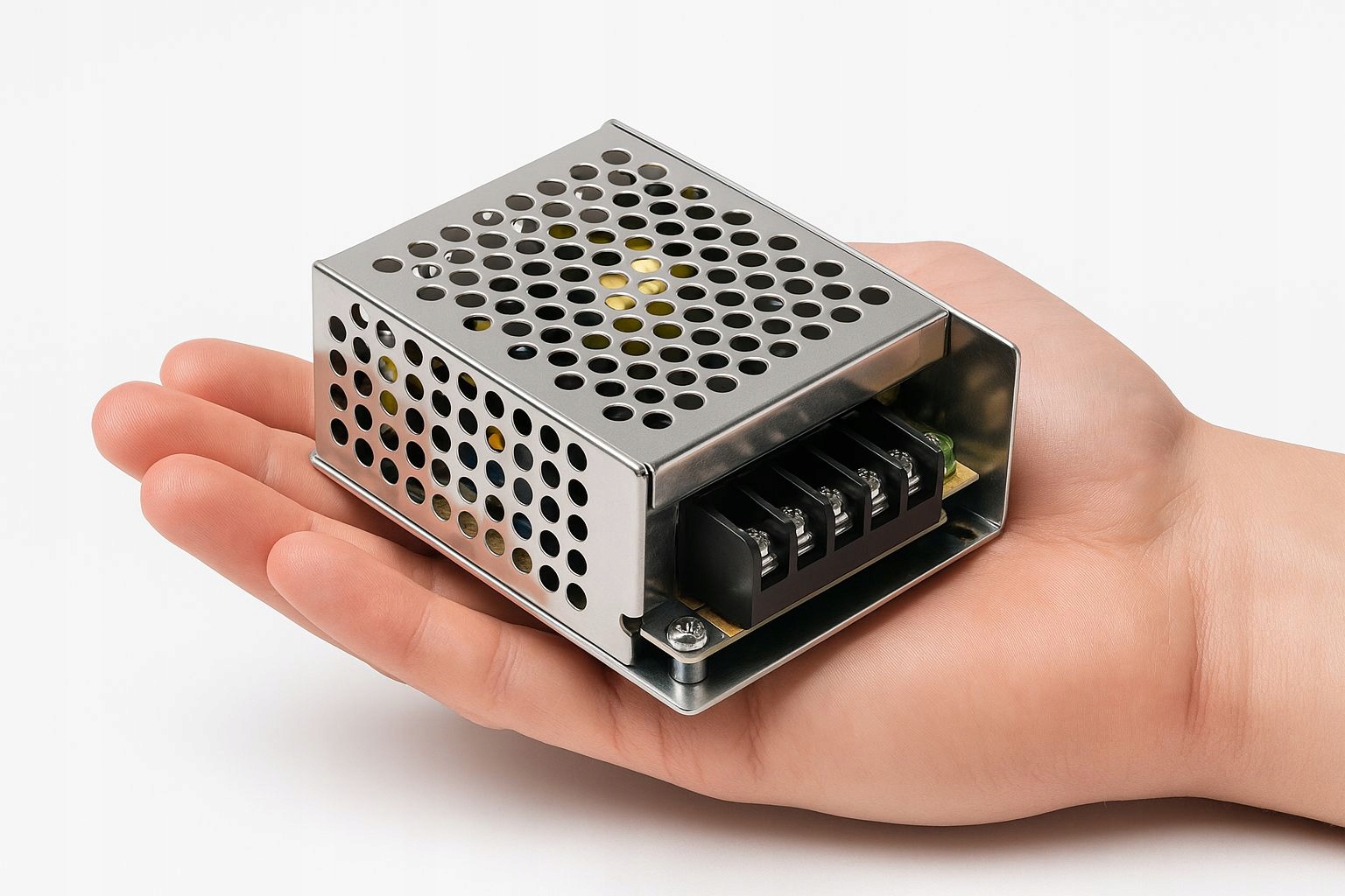 Zasilacz LED 12V 60W 5A JPC-60-12 modułowy transformator - obrazek 3