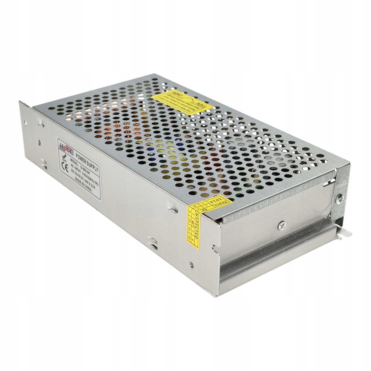 Zasilacz LED 24V 200W 8,3A JPC S-200-24 - obrazek 2