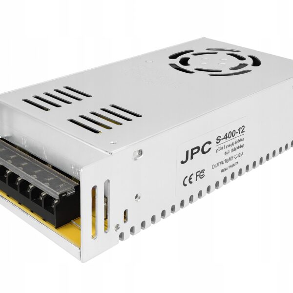 Zasilacz LED 12V 400W 33A JPC S-400-12