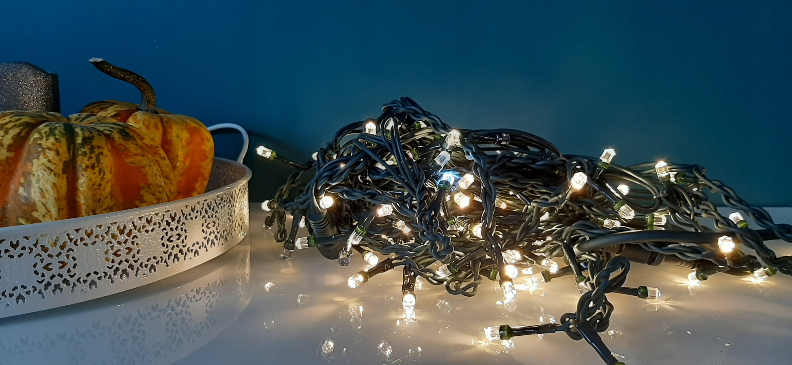 Kurtyna LED sople 240 białe ciepłe flash IP44 15,6 m - obrazek 12