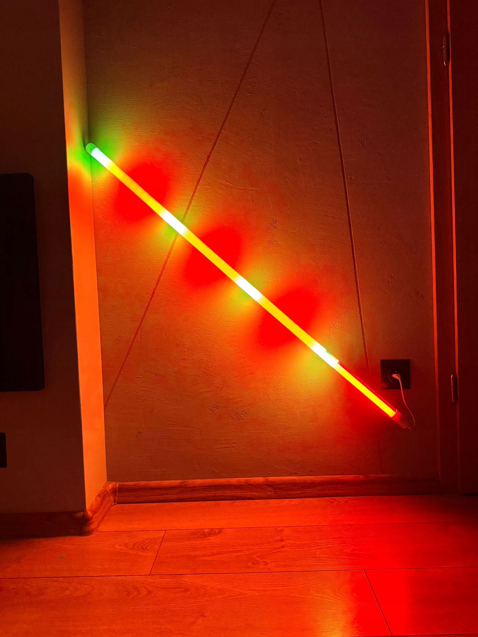 Lampa LED neonowa RGB 120 cm Tuba 18W IP44 - obrazek 6