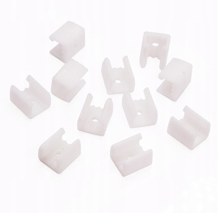 Uchwyt Montażowy do Neon LED 180° SMD 2835 Rowek 14 mm - obrazek 2