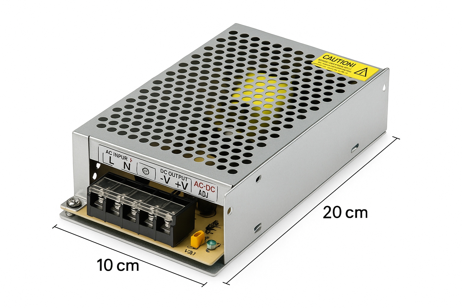 Zasilacz LED 12V 200W 16,7A JPC-200-12 - obrazek 3