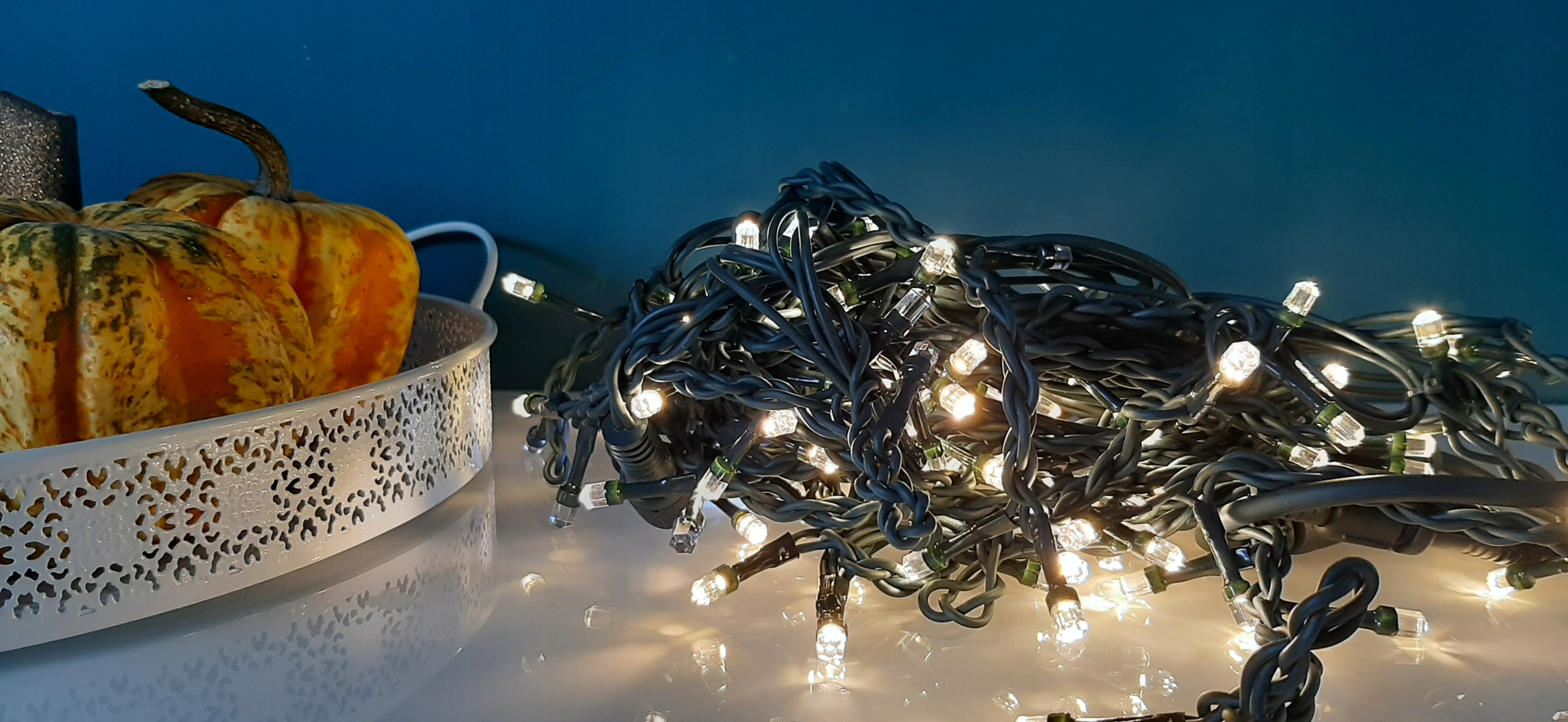 Kurtyna LED sople 240 białe ciepłe flash IP44 15,6 m - obrazek 11