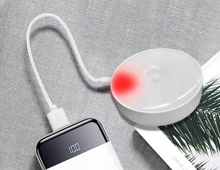Lampka nocna LED z czujnikiem ruchu i zmierzchu USB 2w1 - obrazek 5