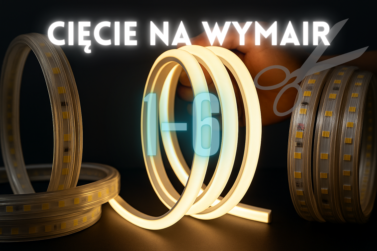 Cięcie Taśmy LED Neon LED Wąż Led na wymiar 1–6 - obrazek 10