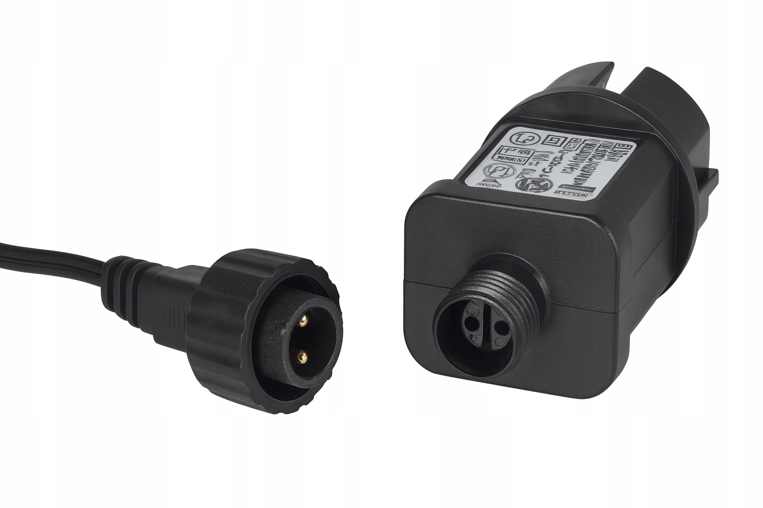 Lampki Choinkowe LED 300 Stałe Światło 21m Białe Zimne IP44 - obrazek 7