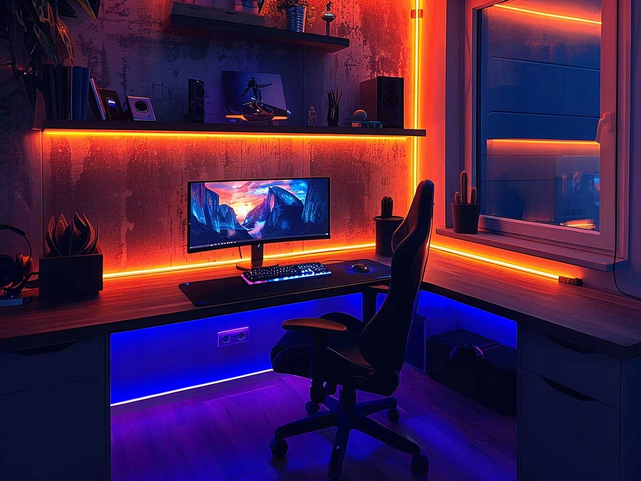 Taśma LED RGB COB 2m USB 5V z pilotem IR 24 - obrazek 8