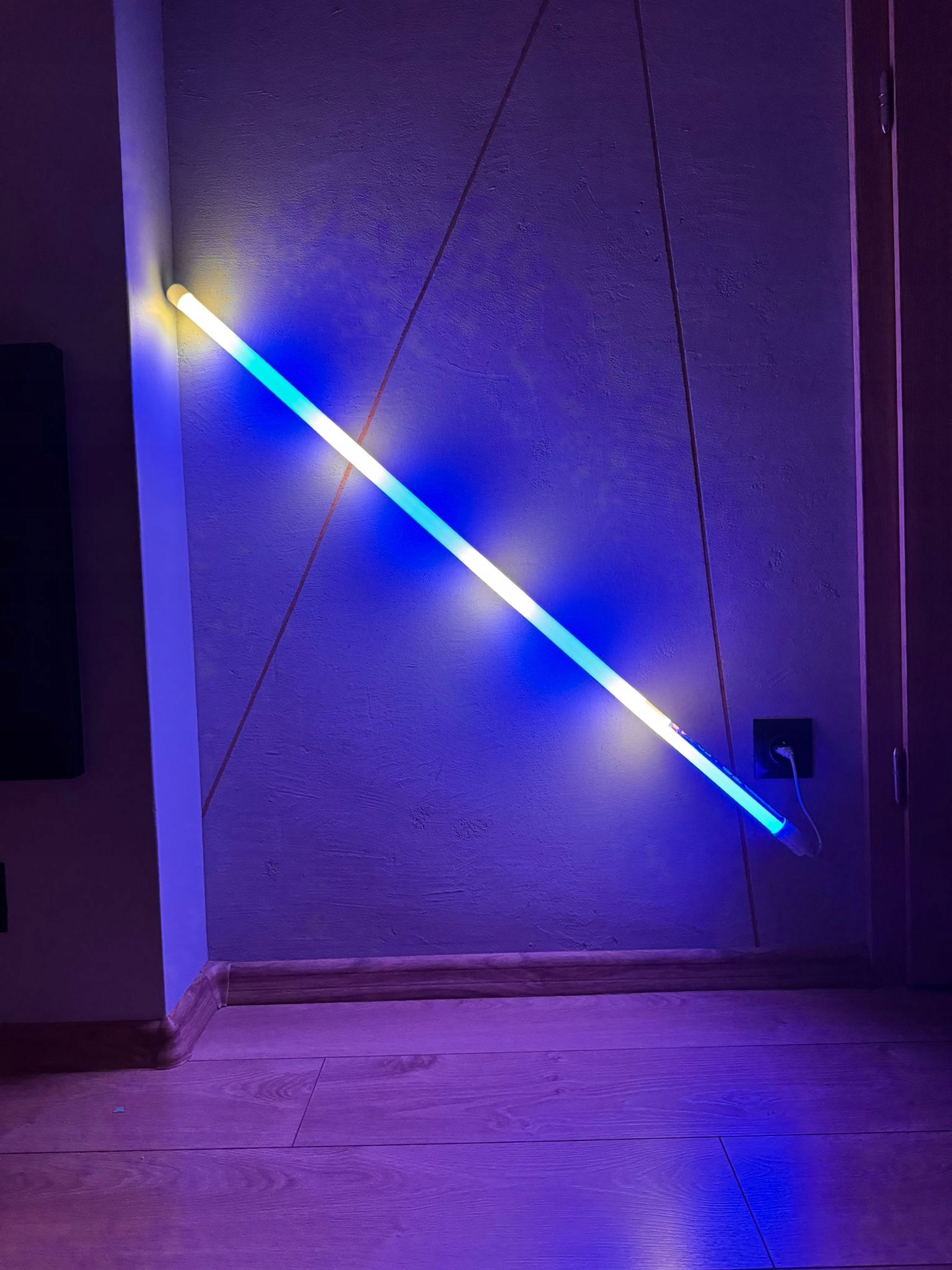 Lampa LED neonowa RGB 120 cm Tuba 18W IP44 - obrazek 5