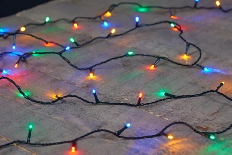 Lampki Choinkowe na baterie LED 300 18 m Multicolor - obrazek 3