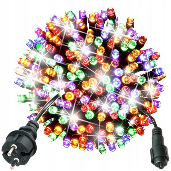 Lampki Choinkowe LED 300 Multicolor Flash 24 m IP44