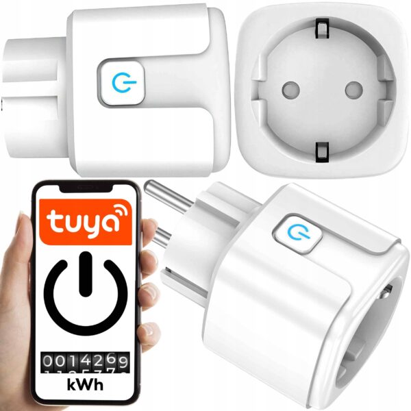 Inteligentne gniazdko do taśmy LED 230V TUYA 16A Smart Wifi