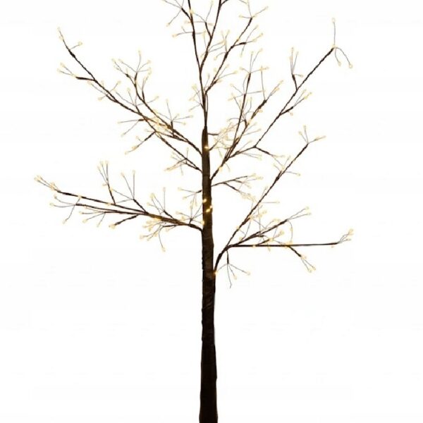 Drzewko LED 130 cm 288 LED Biały Ciepły IP44