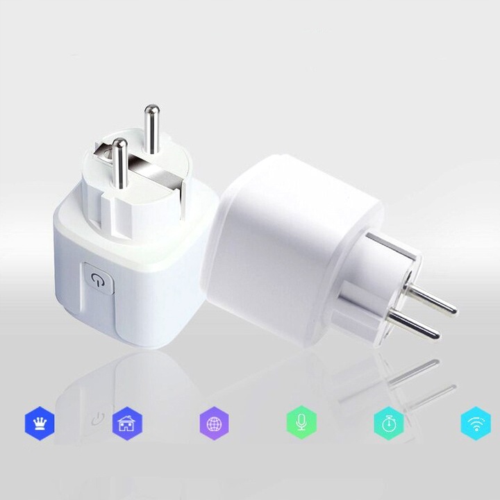 Inteligentne gniazdko do taśmy LED 230V TUYA 16A Smart Wifi - obrazek 5