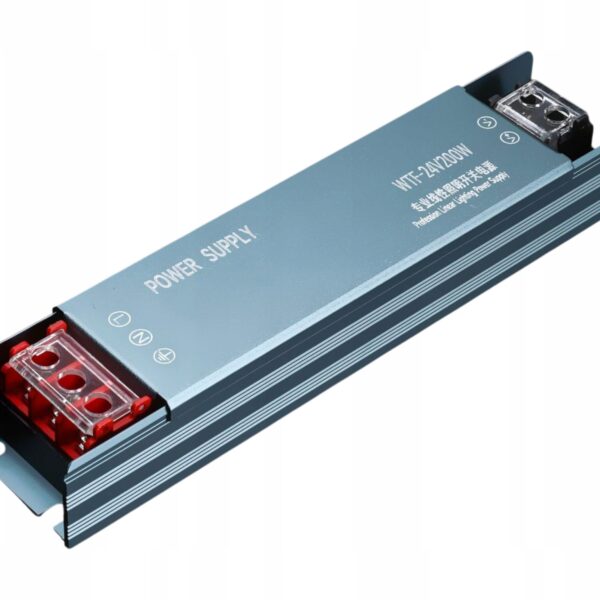Zasilacz LED 24V 200W Slim Aluminiowy