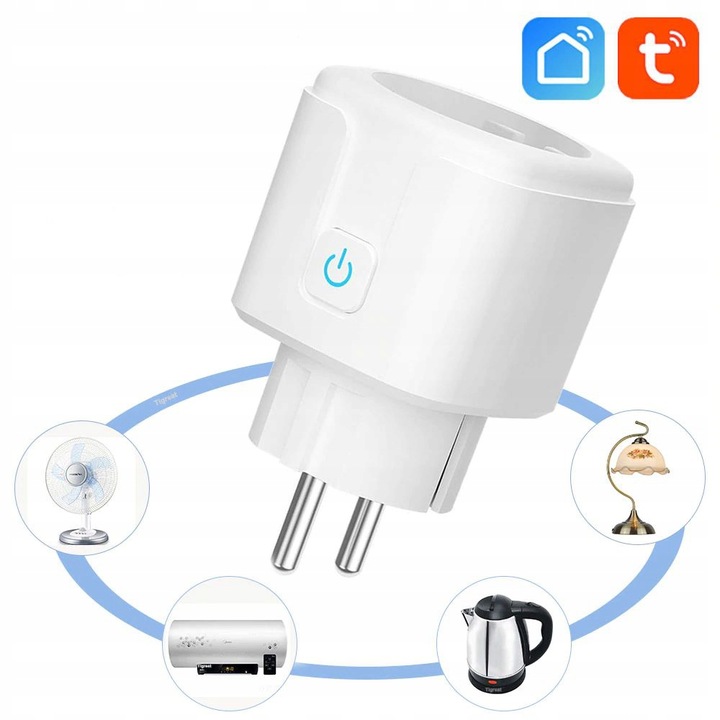 Inteligentne gniazdko Smart WiFi TUYA 16A - obrazek 10