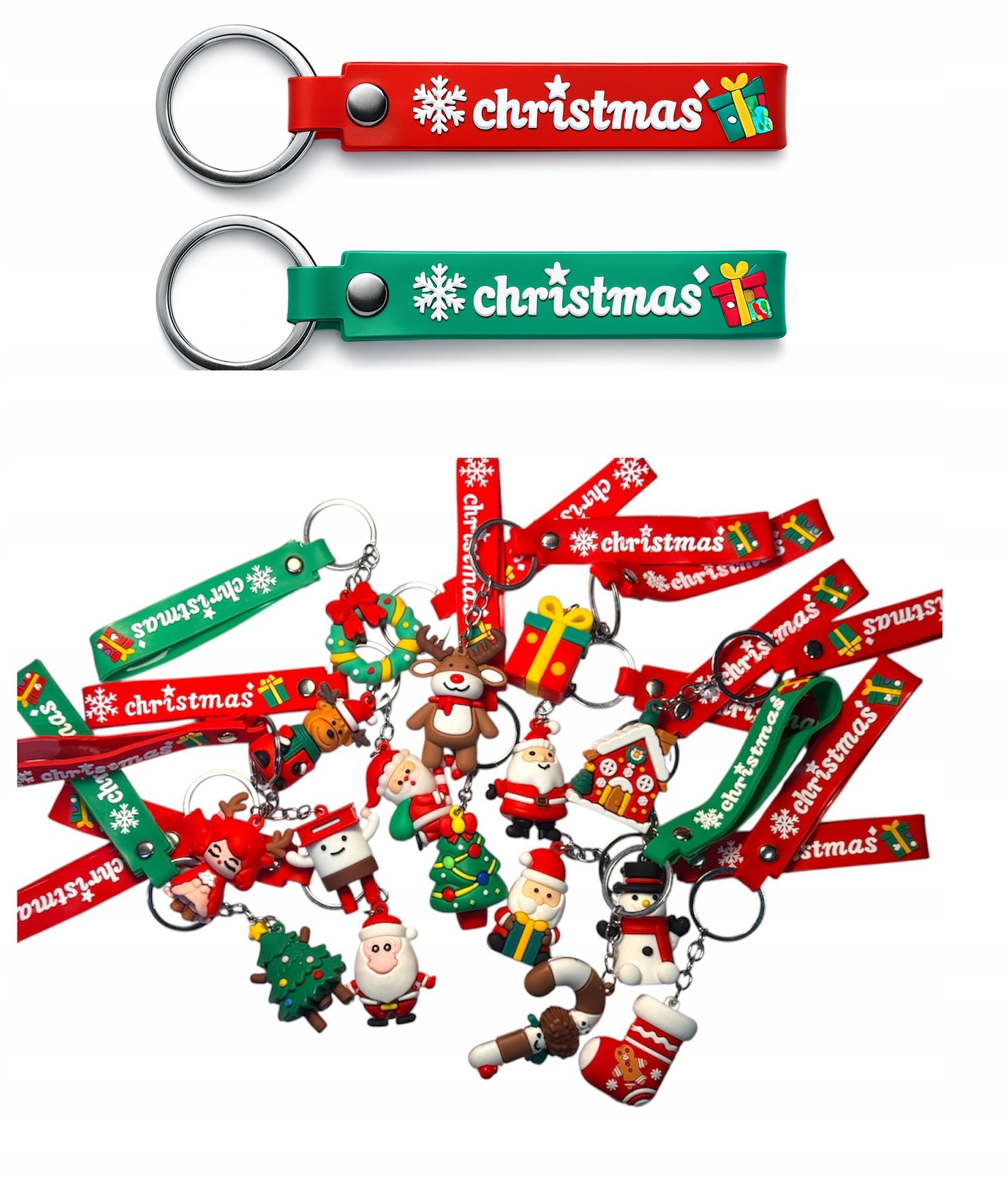 Brelok Świąteczny Christmas Elf 20 cm Zawieszka Prezent - obrazek 10